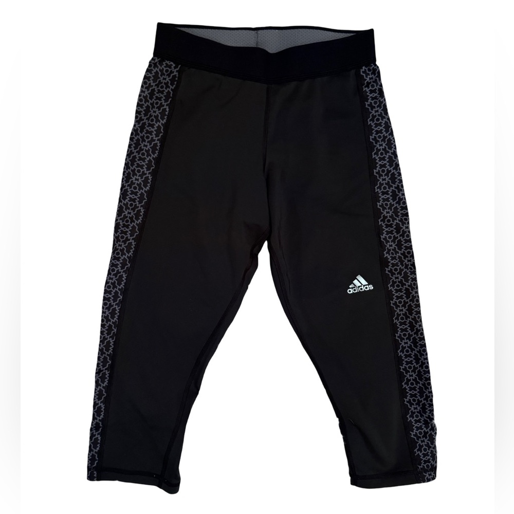 ADIDAS Black Cropped Leggings